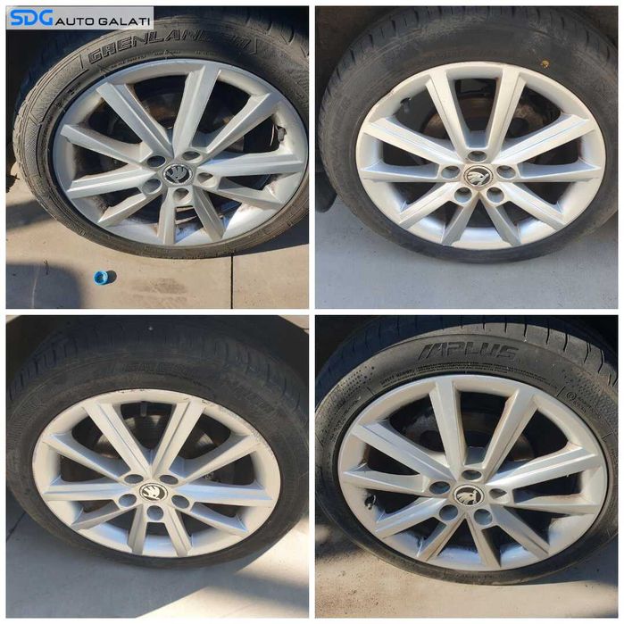 Set 4 Jante Janta Roata Roti Aliaj 225 45 17 R17 Volkswagen Jetta 4 MK4 2011 - 2018 (vara dot 2024-2025) [Q5972]