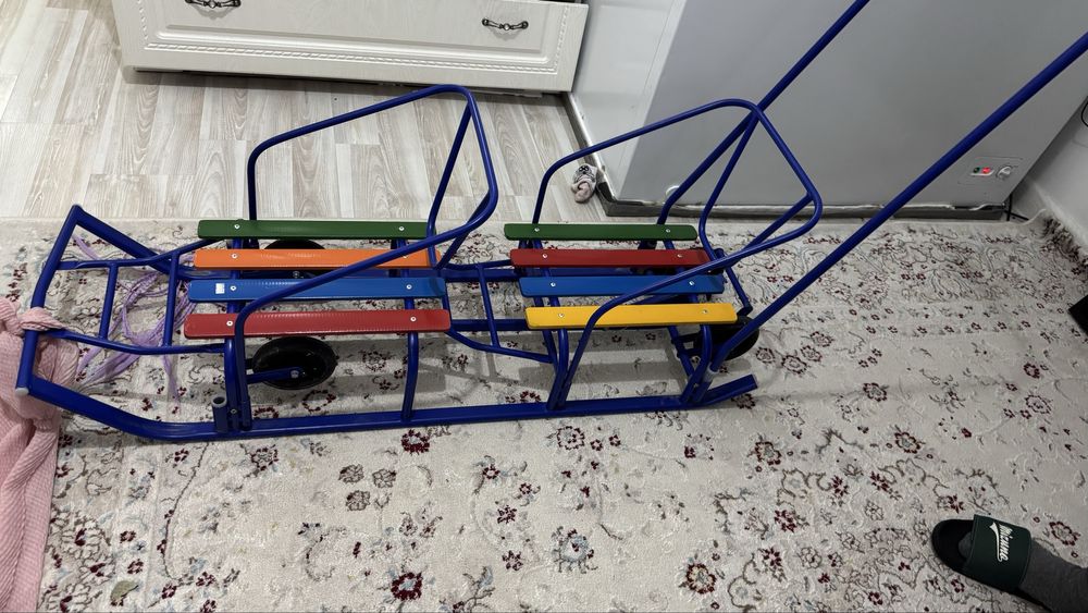 2 адамдық шана доставка бар