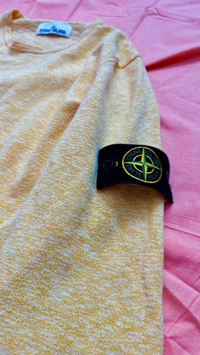 Bluza galbena Stone Island