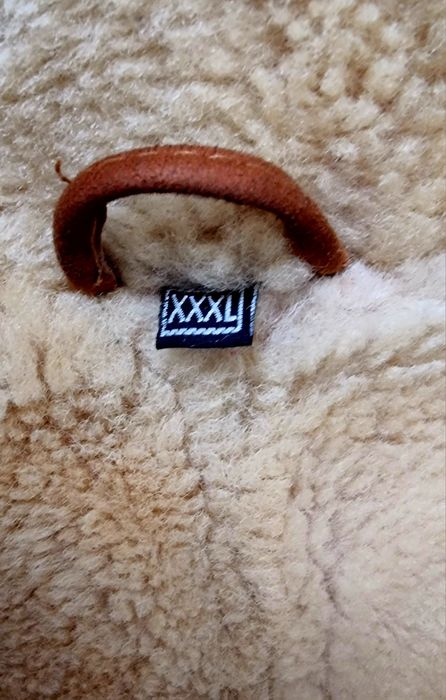 Geaca piele shearling merinos,B3,cojoc,XXXL