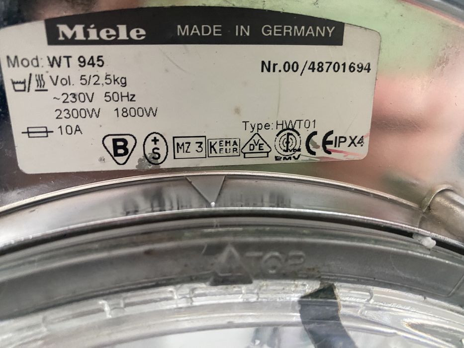 Пералня със сушилня Миеле