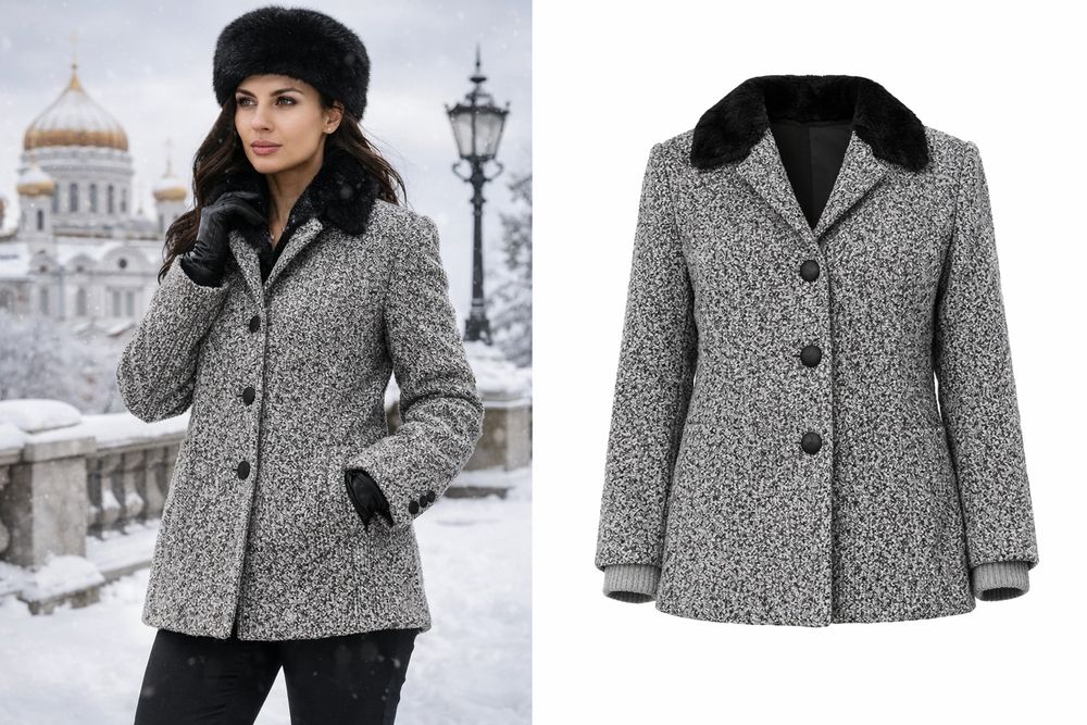 Дамско зимно палто Bardenle – ново – размер  M