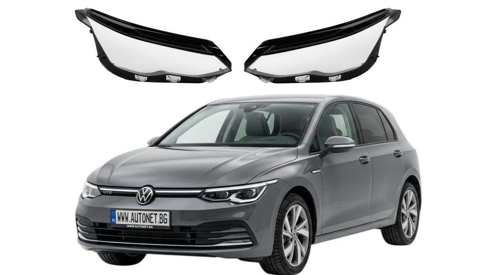 Стъкла за фар Golf 8 2020-2022, Капаци/стъкла за фарове Голф 8