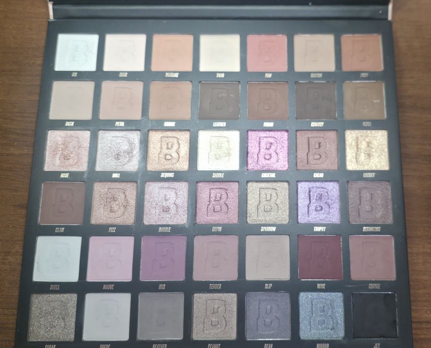 Beauty Bay Neutral 42 Colour Palette Original палетка теней
