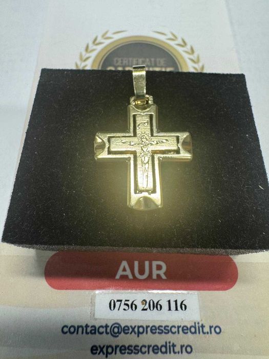 Medalion din aur 14k (68693.3/ 10 Pacurari 1) Garantie 2 ani!