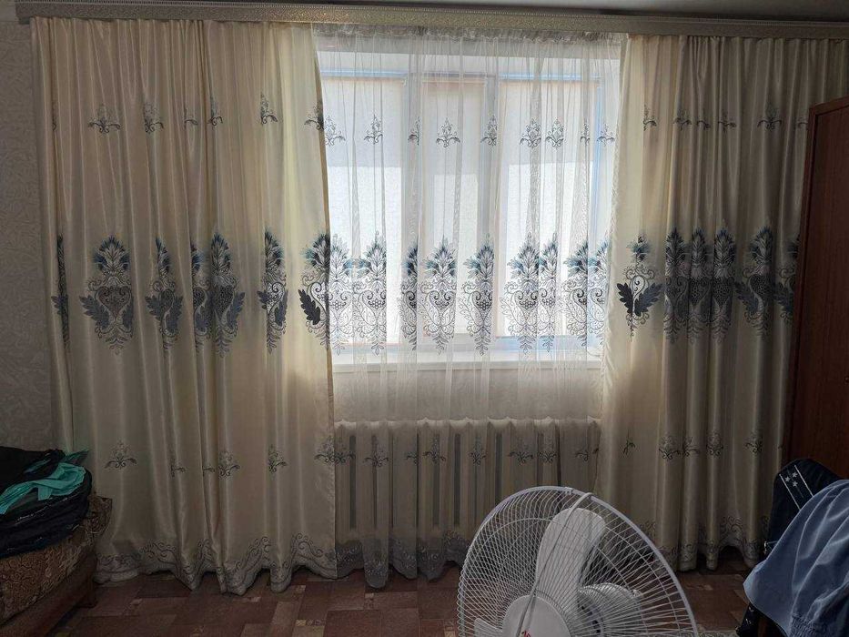 шторы и тюль в отличном состоянии
