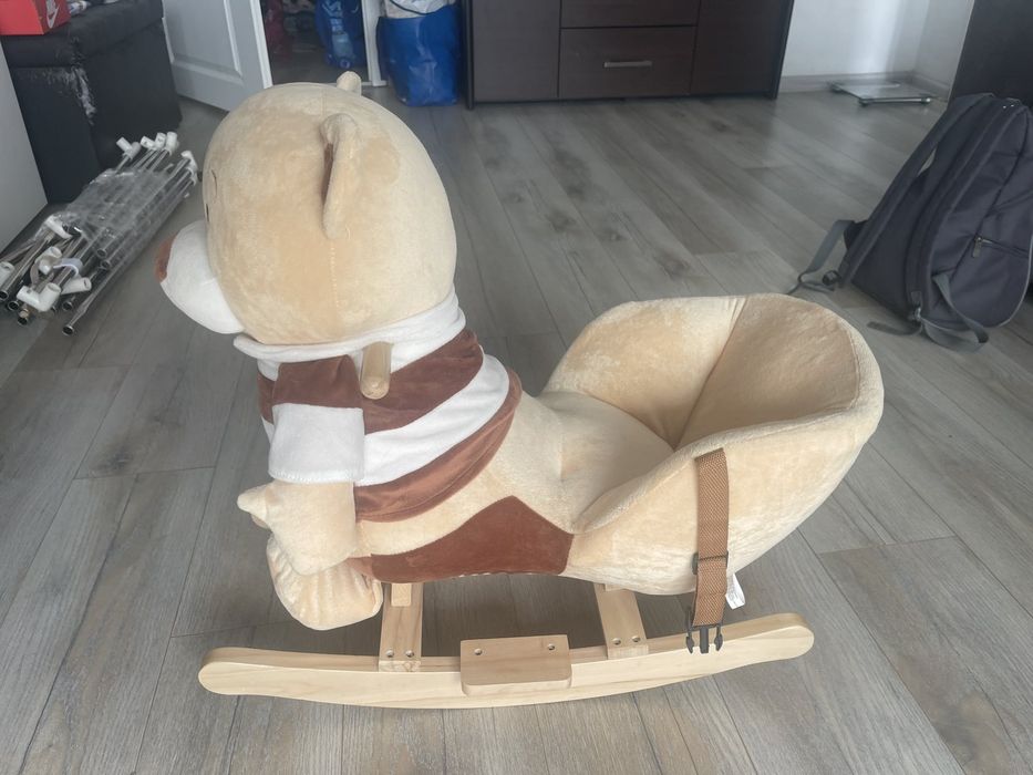 Люлка плюшена Bear каки