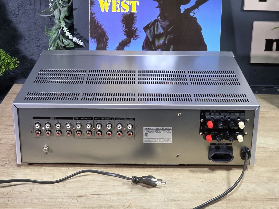 Amplificator SONY TA-AX500, tuner ST-JX2L, hifi retro ,argintiu