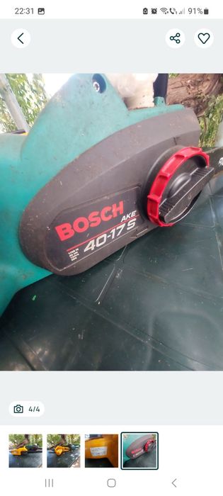 Fierastrau electric drujbe defecte Bosch AKE 40-17s, McCulloch ES 16/1