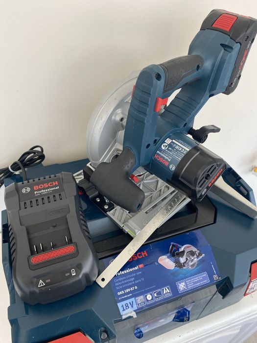 Circular Bosch GKS 18-57 G Dewalt DCS 570 -2025