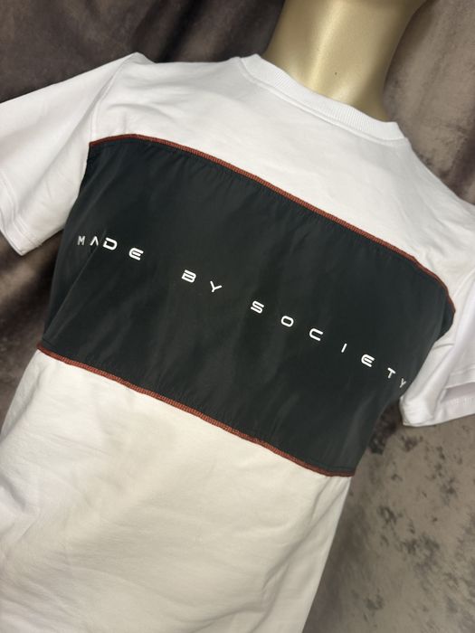 Compleu de barbat tricou plus pantalon scurt Made by Society S M L XL 2XL