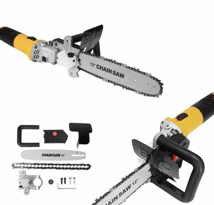 Приставка резачка за Ъглошлайф Флекс.комплект верига,дъска,предпазител