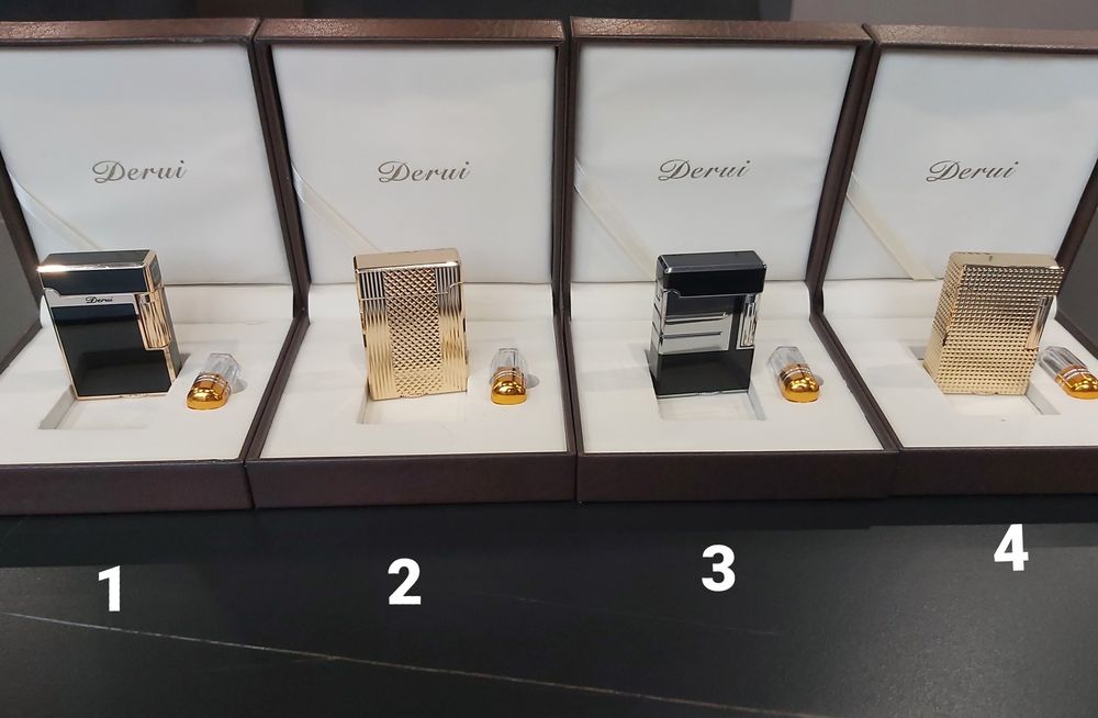 Луксозна газова запалка Derui