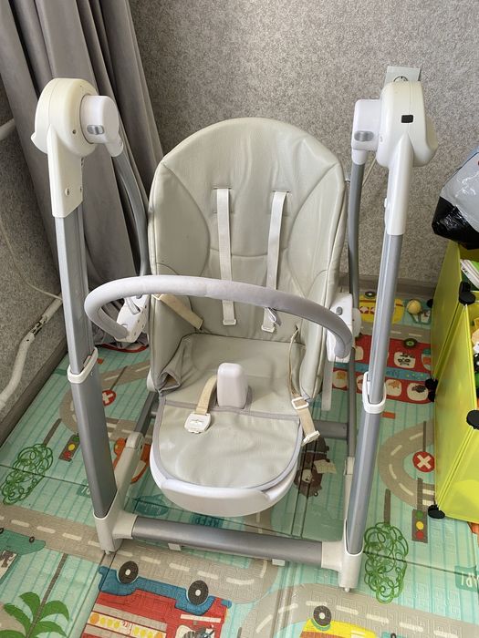 Продум стульчик(качели) для кормления