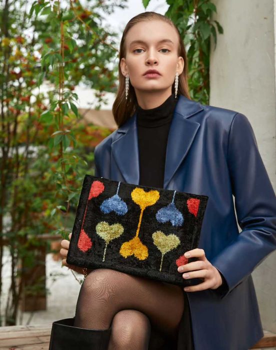 Косметичка Malmo large от бренда Two Eagles Шелк Бахмаль Доставка