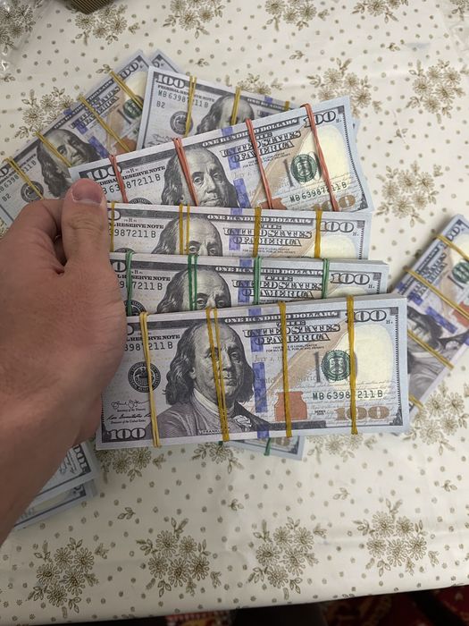 Kupyaralar 100 dollarlik / Купюры 100 долларовые