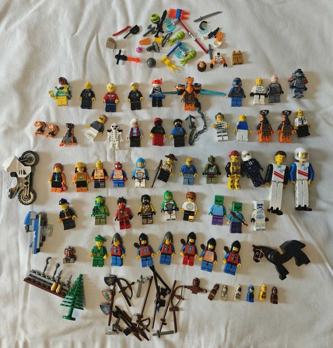 Lego лот с фигурки