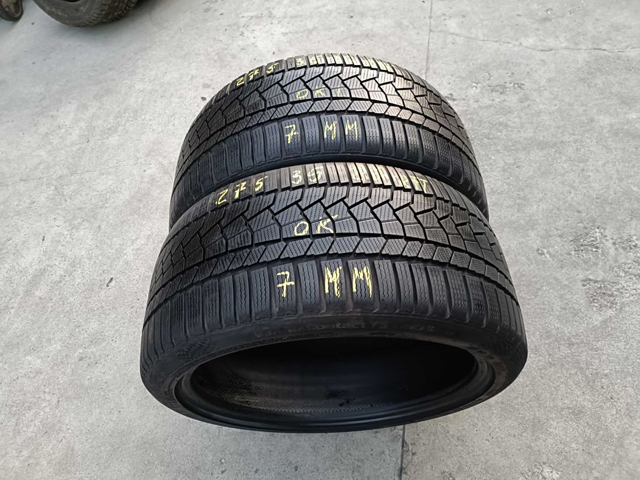 Doua anvelope iarna 275 35 20 continental wintercontact TS 860S run flat