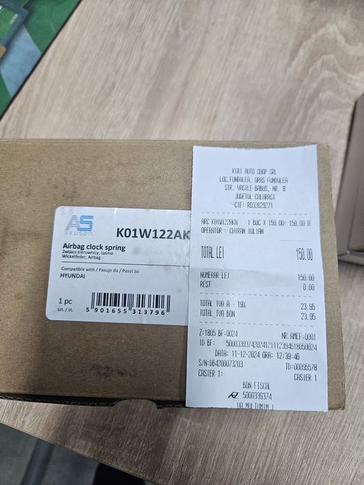 Vând spira volan Hyunadi IX35