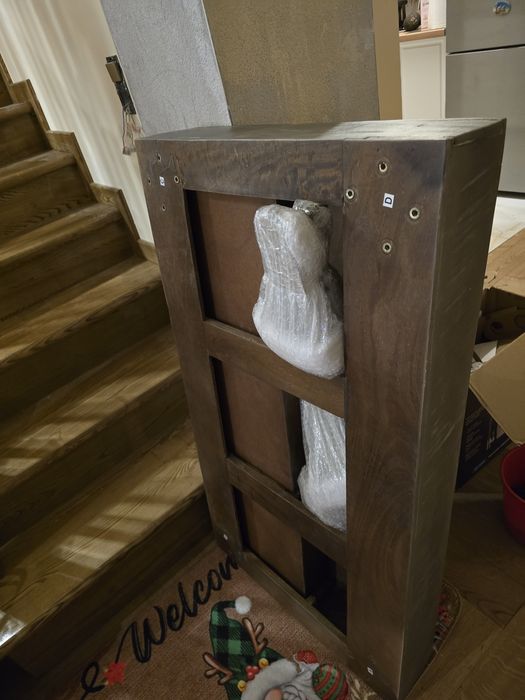 Maduta cafea nou, vintage, lemn masiv 110x60cm