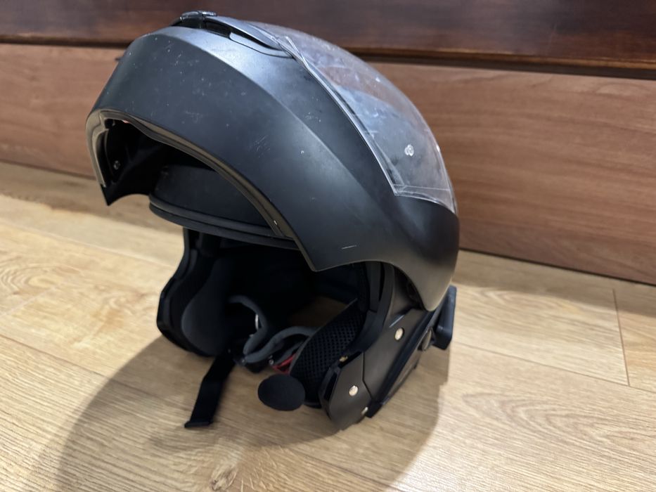 Casa moto flip up PROBIKER KX4 marimea M cu intercom