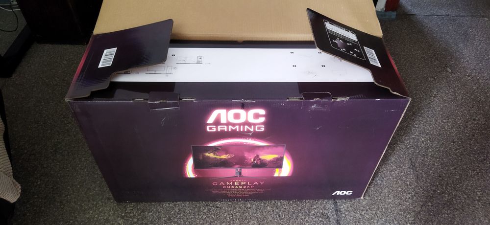 Монитор 34" AOC CU34G2XP/BK/01