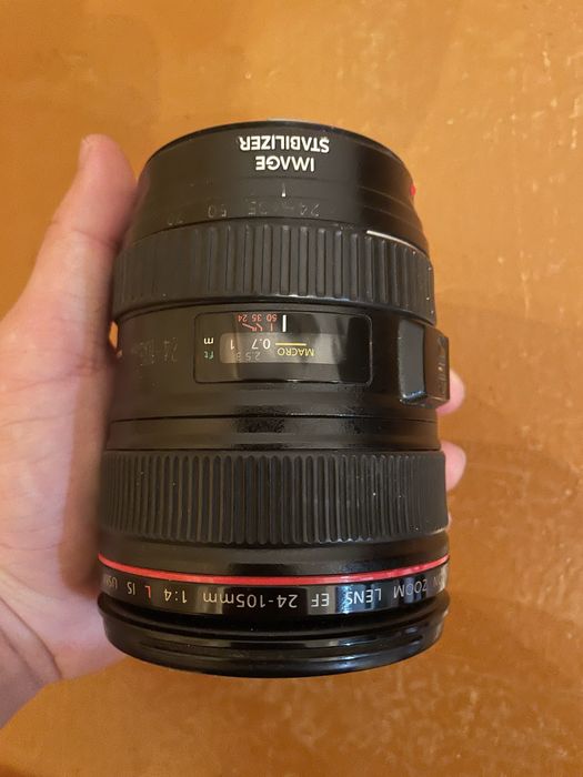 Объектив 24-105 f4 L canon