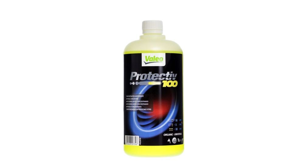 Antigel concentrat Valeo Protectiv 100, G12+; Galben, -45 Gr, 1 Litru