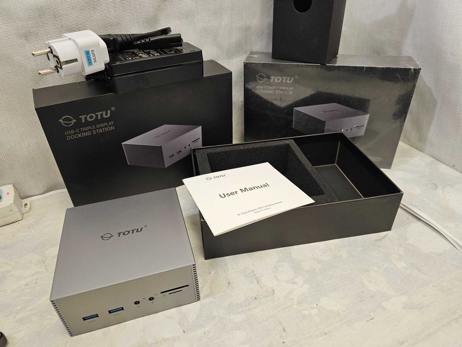 Docking station Totu TT-DC001A 4K Triple Display USB-C nou sigilat