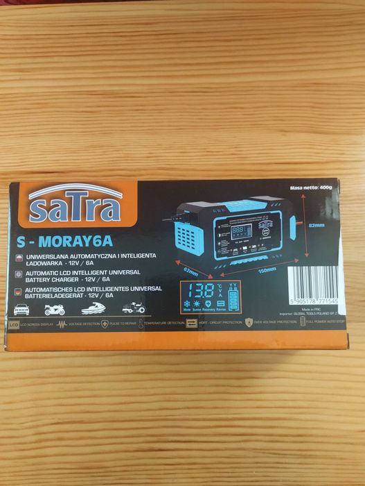 Зарядно за акумулатор 12в 6а