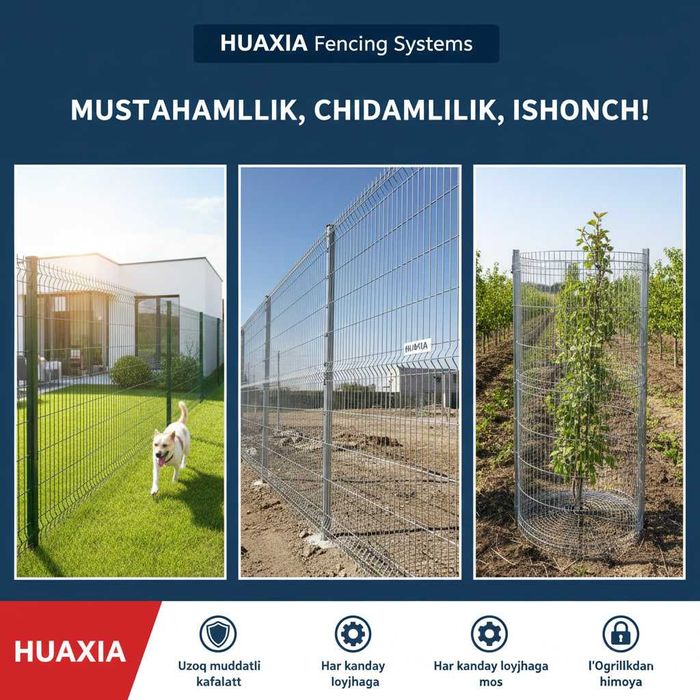 . Yevro zabor (Yashil rulon setka)