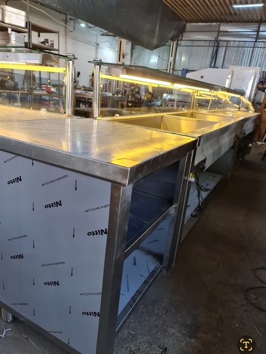 Linie AUTOSERVIRE / Vitrina BAIN MARIE / Vitrina RECE / Autoservire /