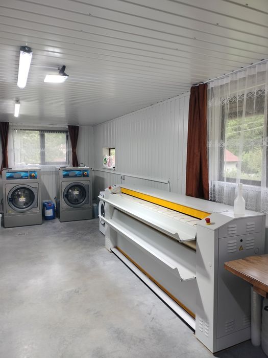 Vând calandru GMP, mașini de spălat Danube și uscător Electrolux
