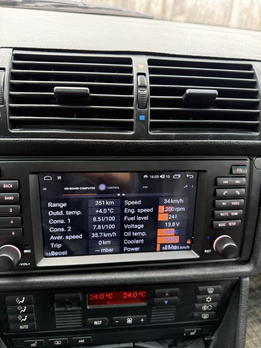 BMW 530D E39 Ръчка 184+