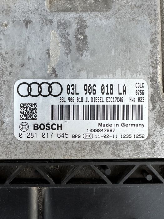 Ecu / Calculator motor Audi A6 C7 2.0 TDI : 03L906018LA