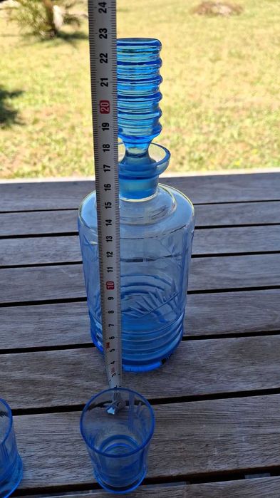 Сервиз за ракия, Чешки бохемски арт