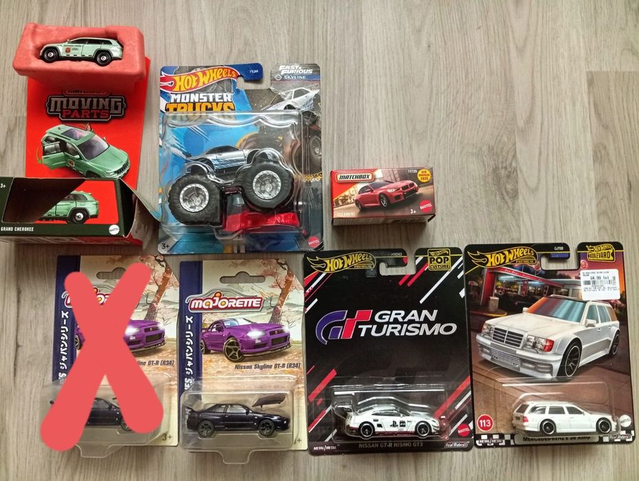 Machete Hot Wheels și Matchbox diverse modele
