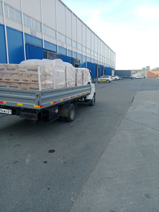 Открытая газель ,Газель открытый в паркинг