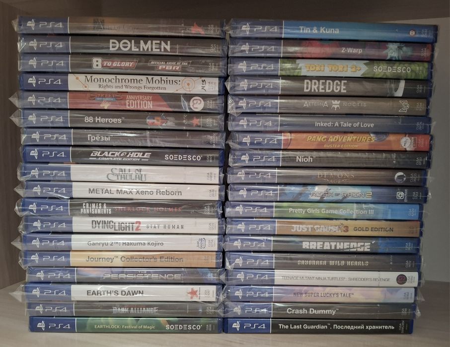 Игры на дисках для приставки Playstation 4 PS4 PS5