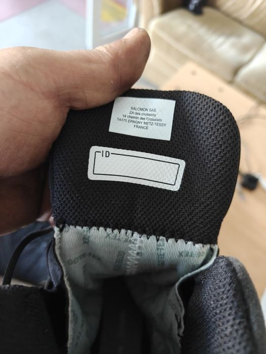 Ghete tactice Salomon All Black