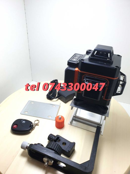 Reducere Nou Auto Nivela Fascicul Profesionala  360 16 Lini 4d Set Co