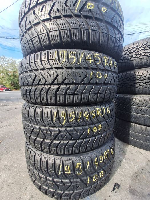 4 anvelope iarna 195/45r16 Pirelli Montaj Gratuit
