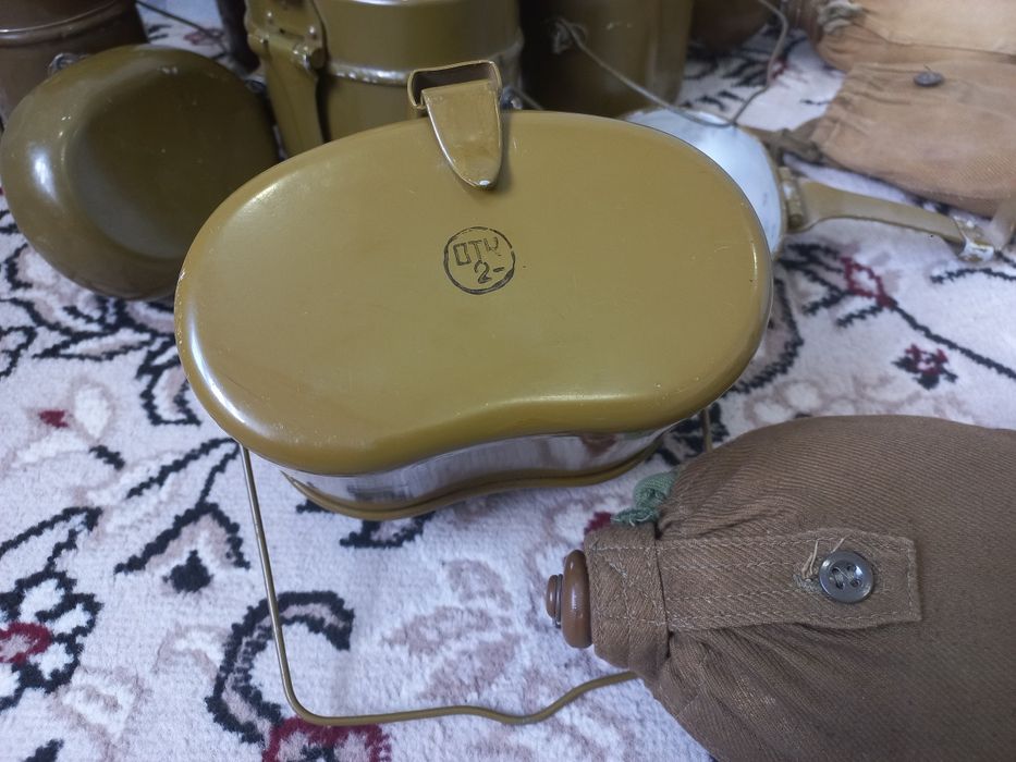 Военный армейских котелок с маслом  абсолютно новый