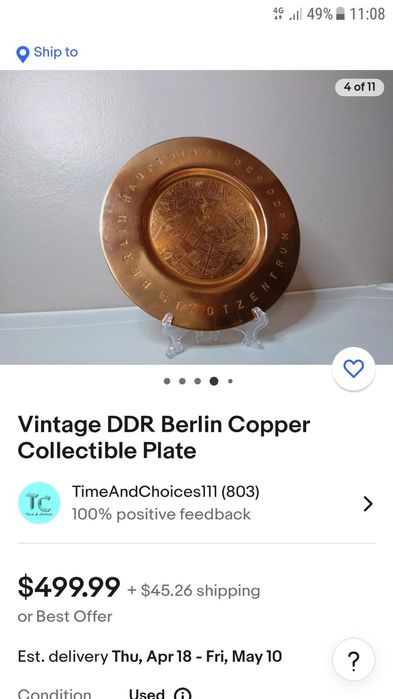 Много рядка медна чения BERLIN