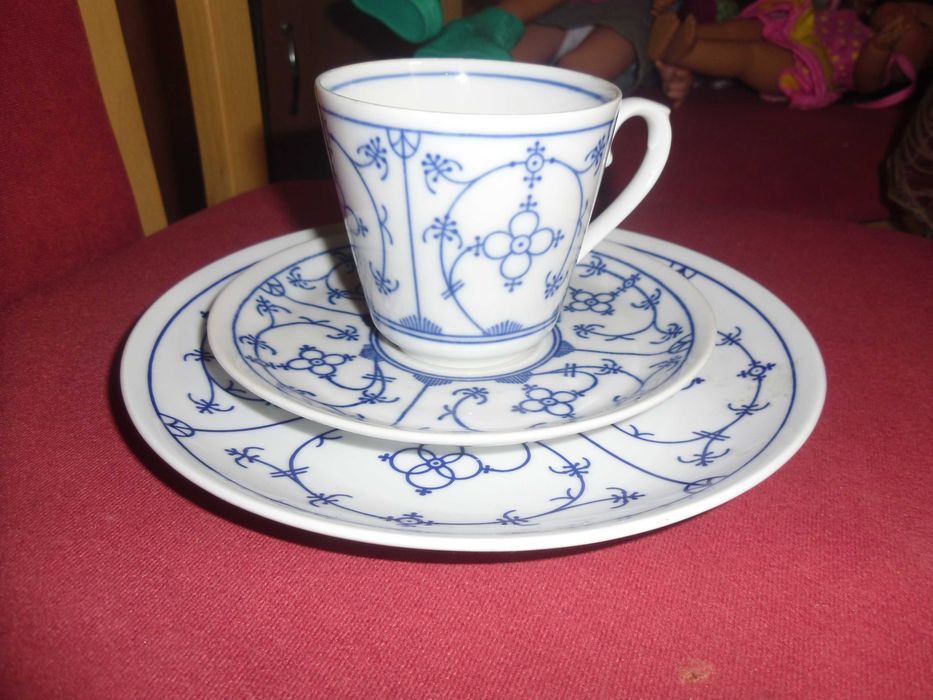 serviciu cafea portelan vechi