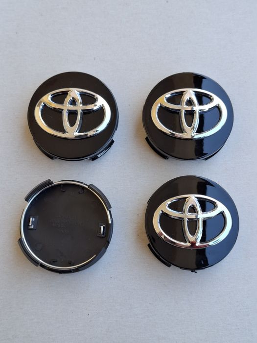 62мм Капачки за джанти за Тойота Avensis Corolla Verso Yaris Auris