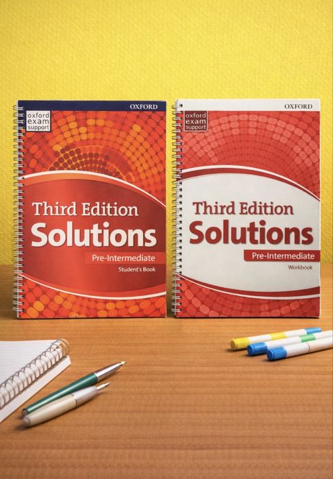 Solutions учебник и тетрадь