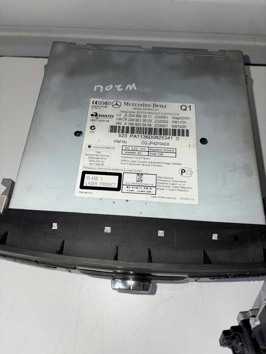 Kit navigatie mare Mercedes-Benz C-Class W204 Facelift LCI