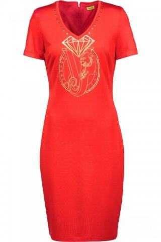 златен потник ZARA,ТенискаVersace Jeans Couture, рокля Versace Jeans