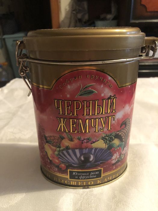 Жестянные баночки разные